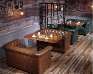 BỘ BÀN GHẾ SOFA VĂNG CAFE CAO CẤP